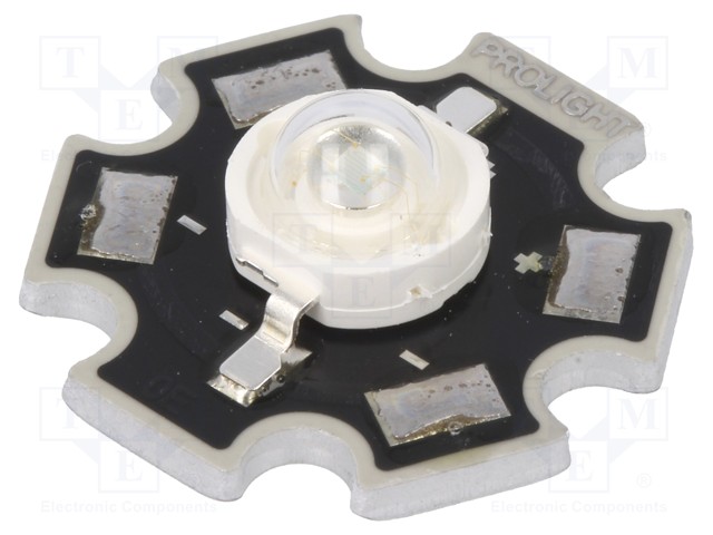 Power LED; STAR; blue; Pmax: 1W; 455-475nm; 23.5÷30.6lm; 130°