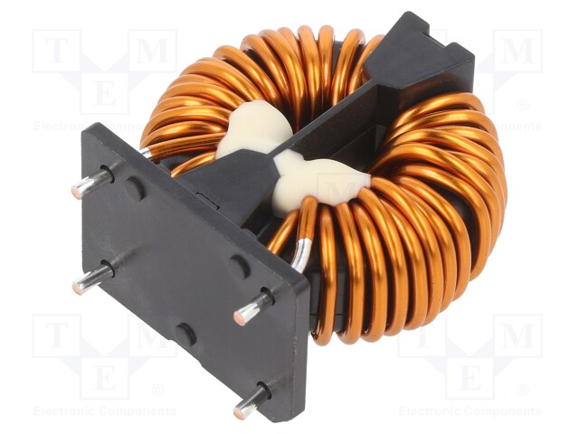 Inductor: wire with current compensation; THT; 3.2mH; 6.43mΩ