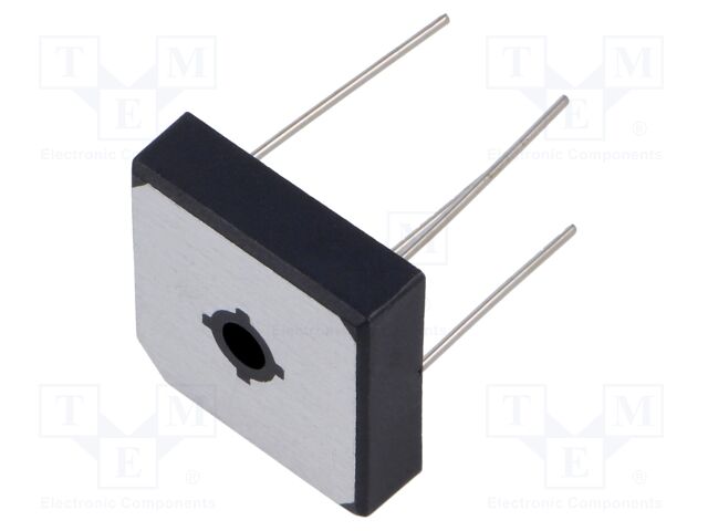 Bridge rectifier: single-phase; Urmax: 200V; If: 35A; Ifsm: 400A