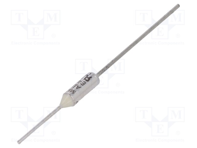 Fuse: thermal; 10A; 250V; 12mm; 104°C