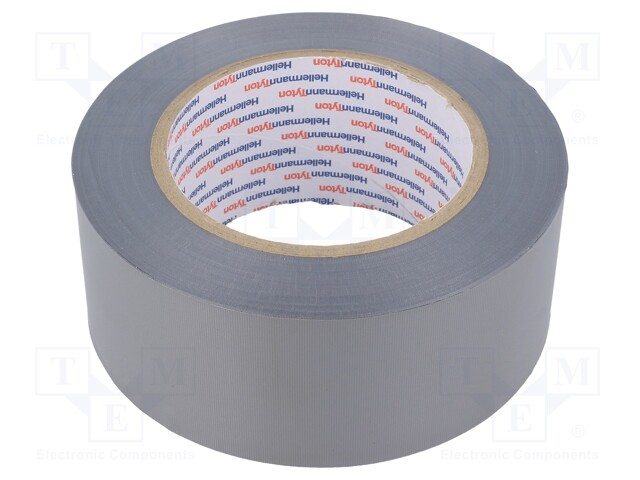 Tape: duct; W: 51mm; L: 46mm; Thk: 0.15mm; grey; rubber; -10÷90°C; 150%