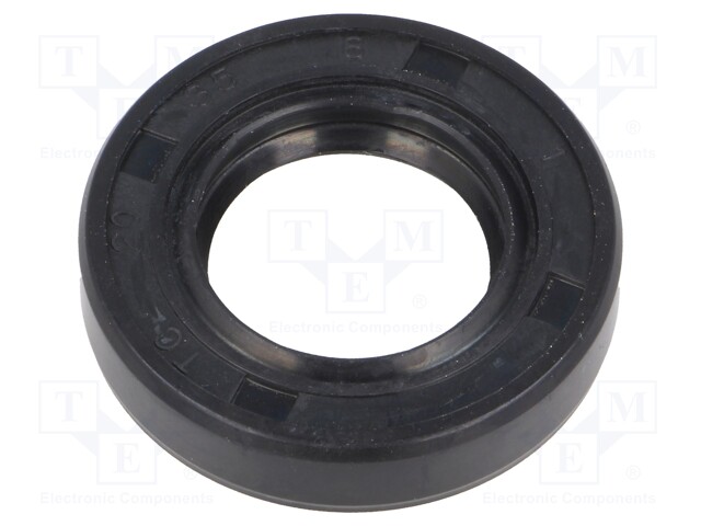 Oil seal; NBR; D: 8mm; -40÷100°C; Shore hardness: 70; Øhole: 35mm