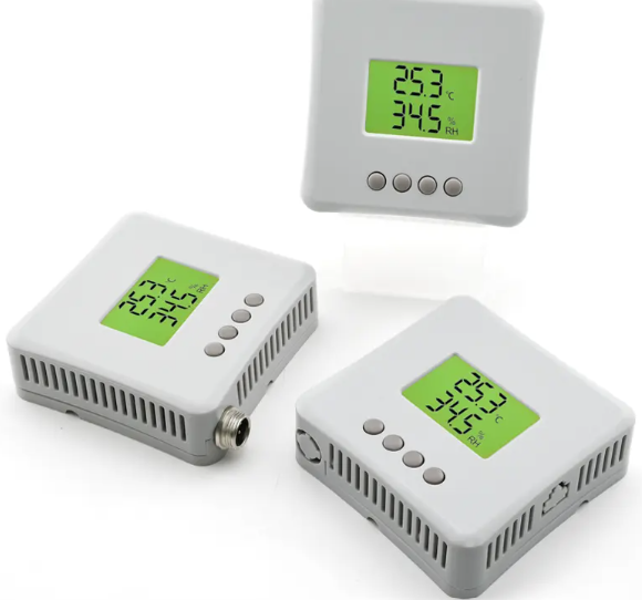 HT802P Humidity Transducer Wall Mounted RS485 4-20mA Lcd display Thermometer Hygrometer Temperature And Humidity Sensor monitor