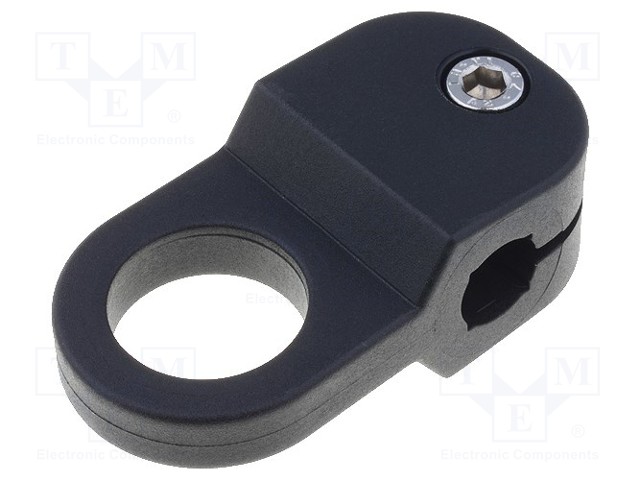 Holder; D: 10mm; S: 8mm; polyamide; Mount.hole diam: 19mm