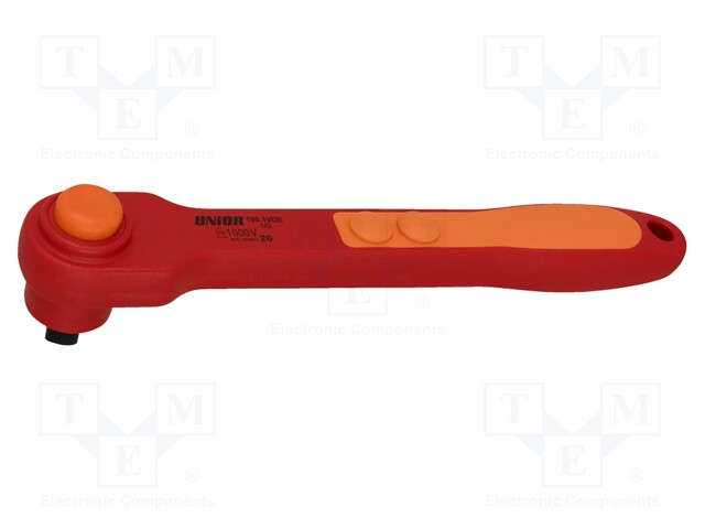 Rattle; insulated; 1/2"; with switch; Teeth: 36