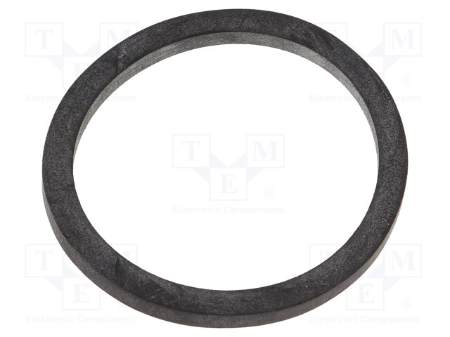 Gasket; rubber; D: 3mm; Øint: 37mm; Øout: 43.5mm; PG29