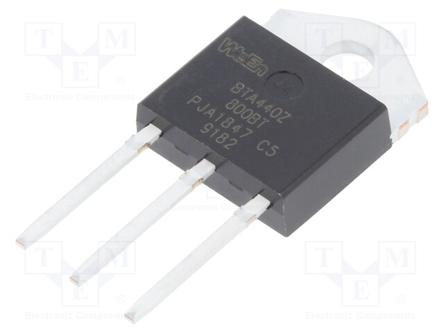 Triac; 800V; 40A; 50mA; THT; high temperature,sensitive gate; tube