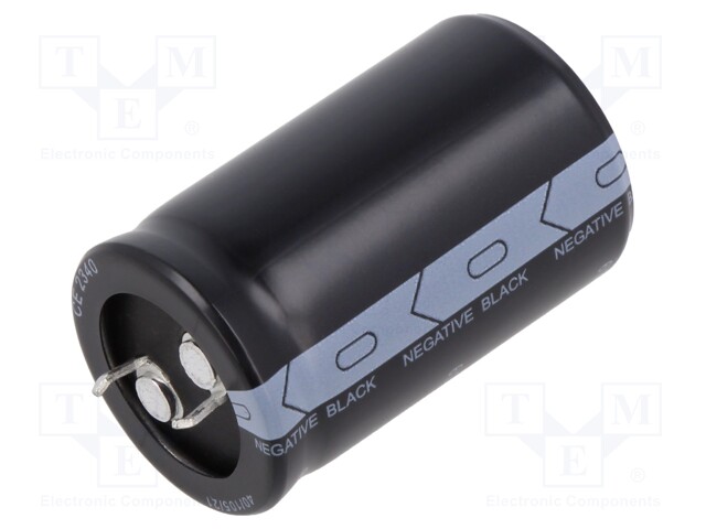 Capacitor: electrolytic; SNAP-IN; 4700uF; 63VDC; Ø22x20mm; ±20%