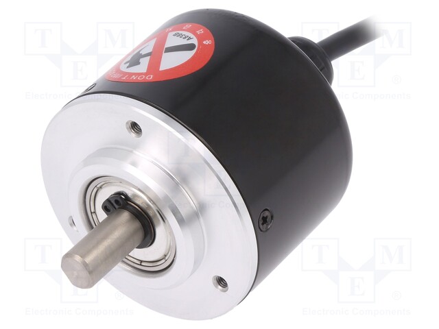 Encoder: incremental; Usup: 12÷24VDC; 1000imp/revol; shaft 8mm