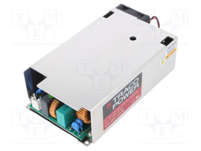Power supply: switched-mode; modular; 450W; 12VDC; 37.5A; 552g