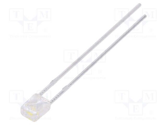 LED; rectangular; 3.2x2x4.15mm; white cold; 780÷1300mcd; 130°