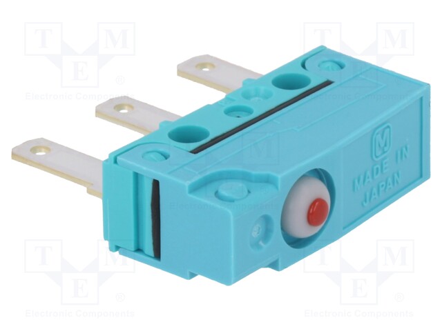 Microswitch SNAP ACTION; without lever; SPDT; 0.1A/250VAC; Pos: 2