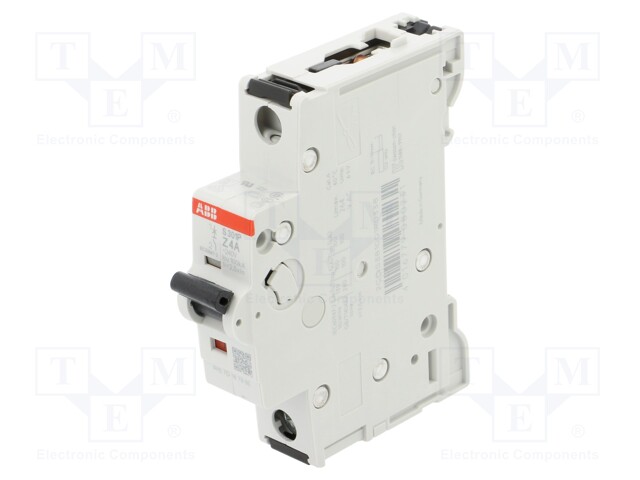 Circuit breaker; 240VAC; Inom: 4A; Poles: 1; for DIN rail mounting