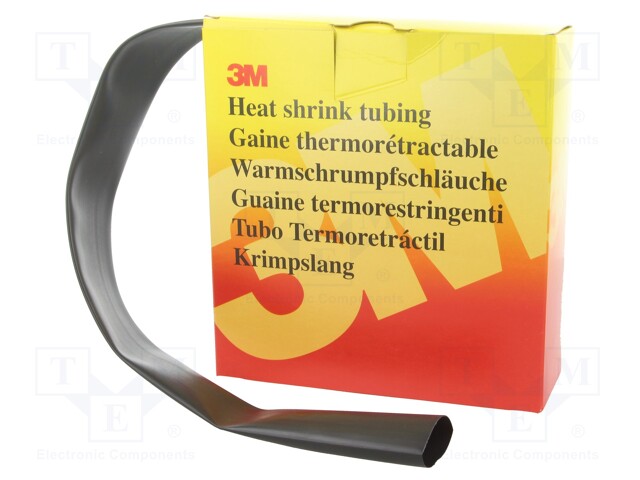 Heat shrink sleeve; glueless,thin walled; 2: 1; 25.4mm; L: 3.5m