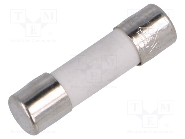 Fuse: fuse; 4A; 250VAC; ceramic,cylindrical; 5x20mm; Package: bulk