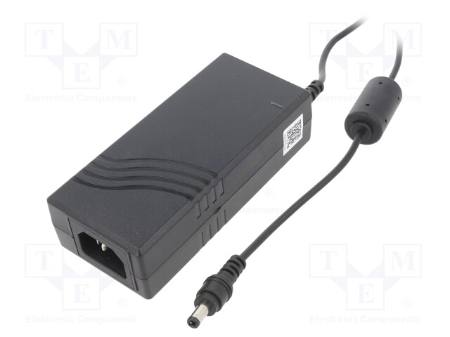 Power supply: switched-mode; 24VDC; 2.71A; Out: 5,5/2,5; 65W; 89%