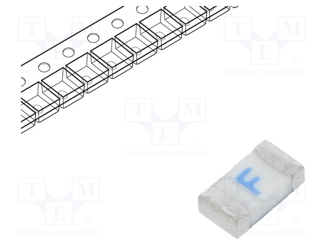 Fuse: fuse; quick blow; 500mA; SMD; ceramic; Case: 1206; 440