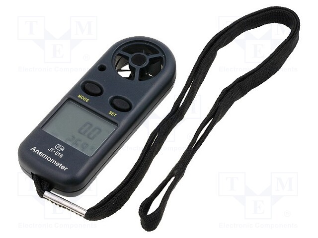 Thermoanemometer; LCD,bargraph; -10÷45°C