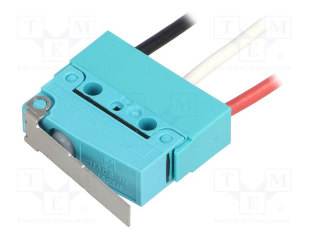 Microswitch SNAP ACTION; with lever; SPDT; 2A/250VAC; 2A/30VDC