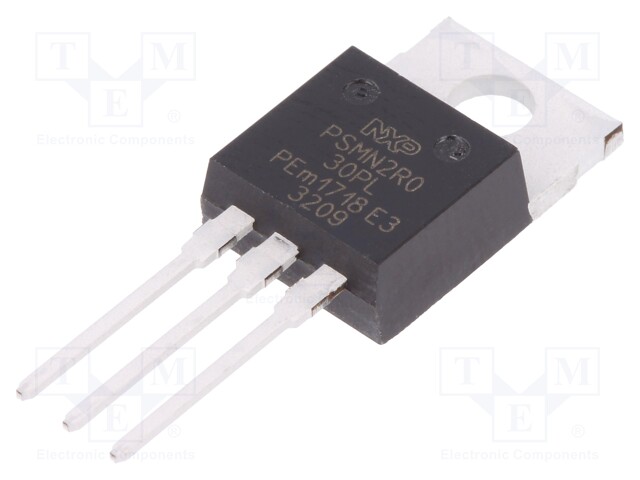 Transistor: N-MOSFET; unipolar; 30V; 100A; 211W; TO220AB