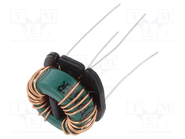 Inductor: wire; THT; 330uH; 1.2A; 50mΩ; 230VAC; 11x6mm; -20÷+50%