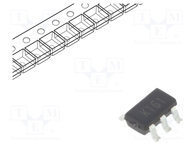 Operational amplifier; 530kHz; 1.8÷6V; Channels: 1; SOT23-5