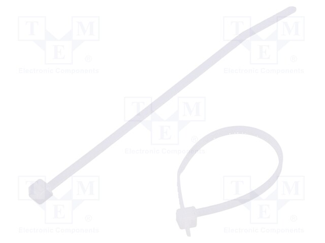 Cable tie; L: 83mm; W: 2.2mm; polyamide; 80N; natural; Ømax: 16mm