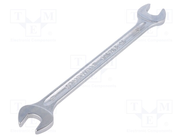 Wrench; spanner; 10mm,11mm; chromium plated steel; Series: MOTOR