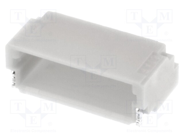 Socket; wire-board; male; SH,SR,SZ; 1mm; PIN: 6; SMT; 50V; 1A