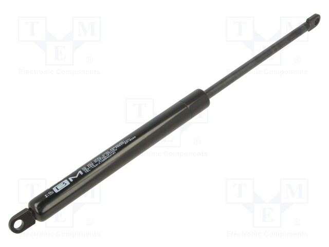 Gas spring; E: 385mm; Features: with welded steel eyes; Øout: 21mm