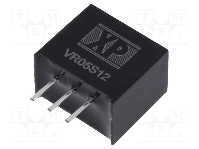 Non Isolated POL DC/DC Converter, 1 Output, 6 W, 12 V, 500 mA