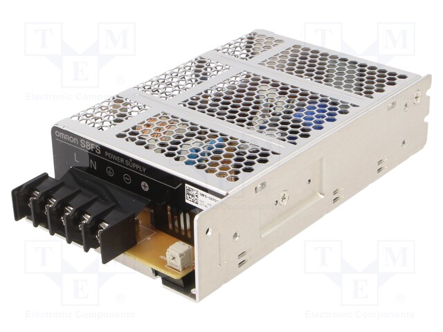 Power supply: switched-mode; 75W; 12VDC; 6.2A; OUT: 1; 159x97x38mm