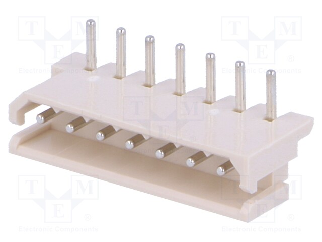 Socket; wire-board; male; SPOX; 2.5mm; PIN: 7; THT; 3A; tinned; 250V