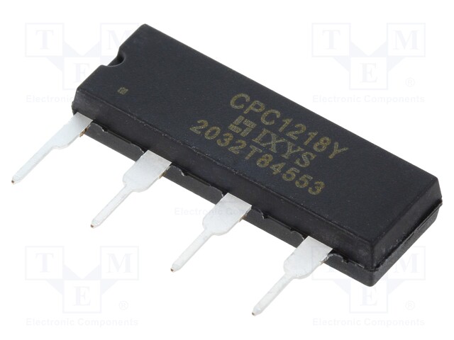 Relay: solid state; SPST-NO; 600mA; max.60VAC; max.60VDC; 1.1Ω; THT