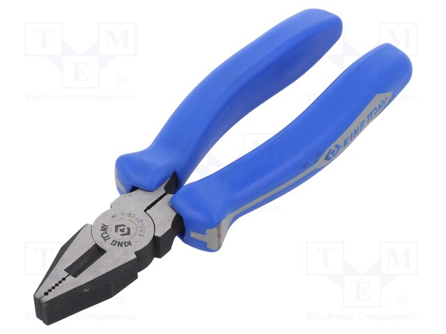 Pliers; universal; two-component handle grips; 188mm