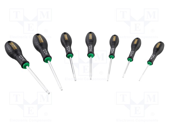 Kit: screwdrivers; Torx®; 8pcs.