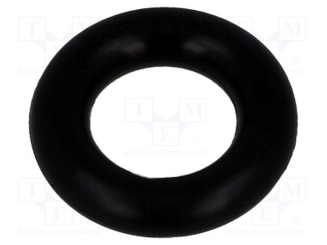 O-ring gasket; NBR; D: 2.6mm; Øint: 6mm; black