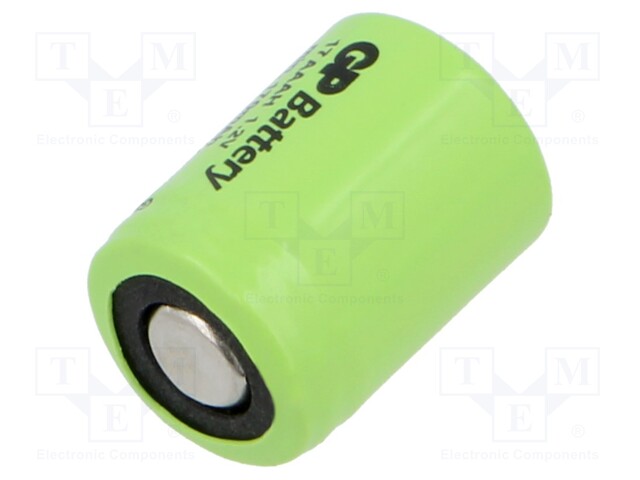 Re-battery: Ni-MH; 1/3AAA; 1.2V; 170mAh; Ø10.2x14.1mm