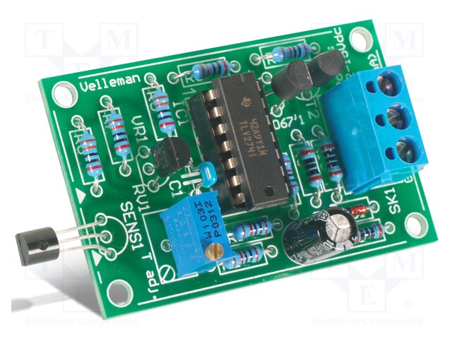 Temperature sensor; 12VDC,15VDC; 55x35x15mm