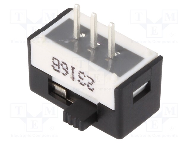 Switch: slide; Pos: 2; SPDT; 3A/120VAC; 3A/28VDC; ON-ON; -40÷85°C