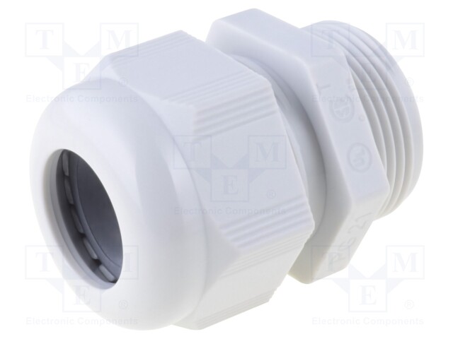 Cable gland; M16; IP68; Mat: polyamide; grey