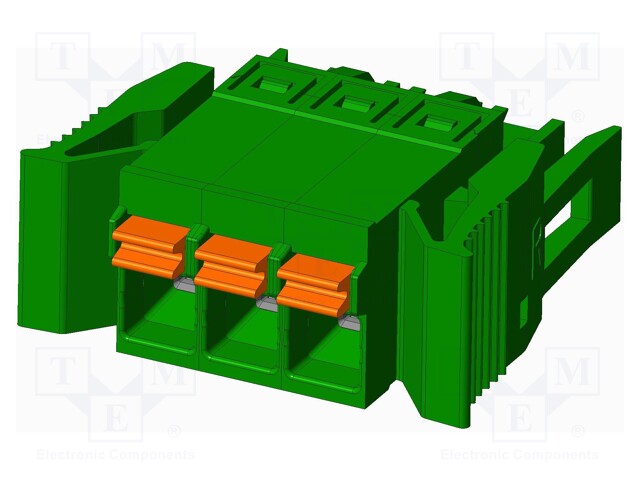 Connector: pluggable terminal block; plug; female; straight; 12A