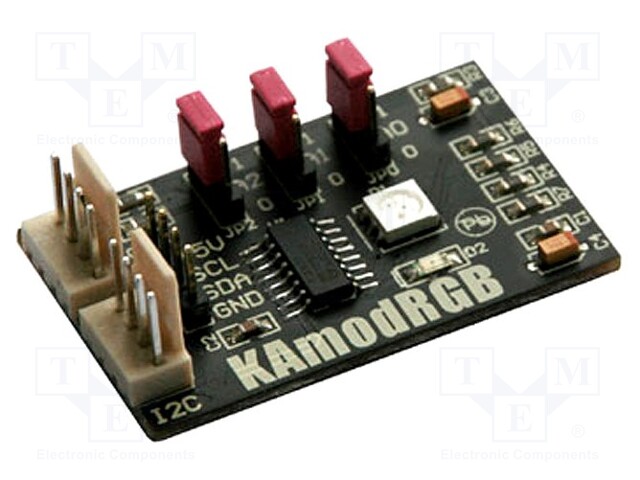 Module with programmable 4-channel RGB LED controller