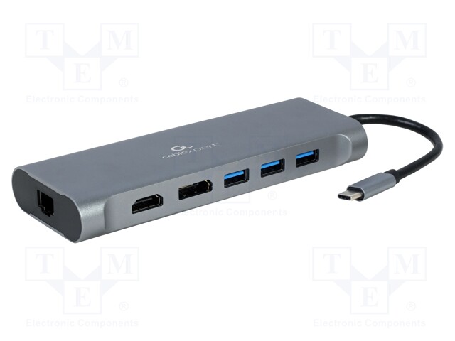 Adapter; USB 3.1; 0.15m; 5Gbps; grey; Cablexpert