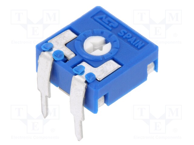 Potentiometer: mounting; single turn,horizontal; 47kΩ; 0.15W