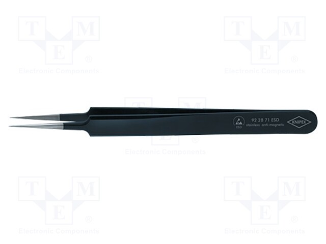 Tweezers; non-magnetic; Blade tip shape: sharp; ESD