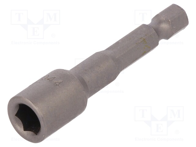 Screwdriver bit; hex socket; Socket: HEX 5,5mm; Overall len: 55mm