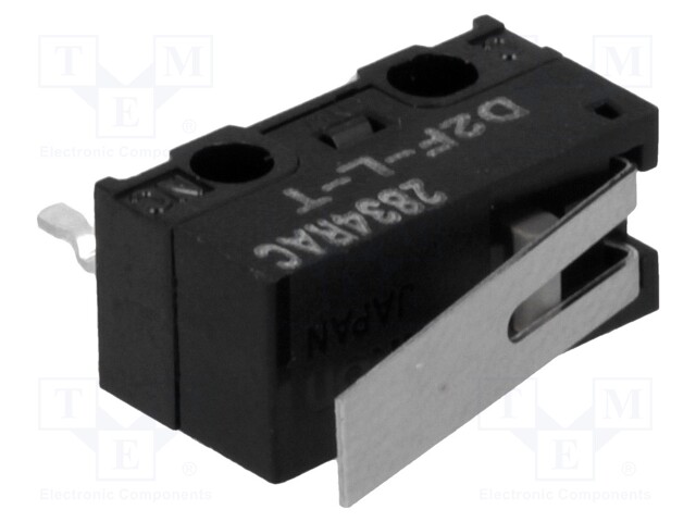 Microswitch SNAP ACTION; with lever; SPDT; 3A/125VAC; 2A/30VDC