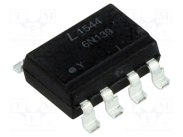 Optocoupler; SMD; Channels: 1; Out: Darlington; 2.5kV; Gull wing 8