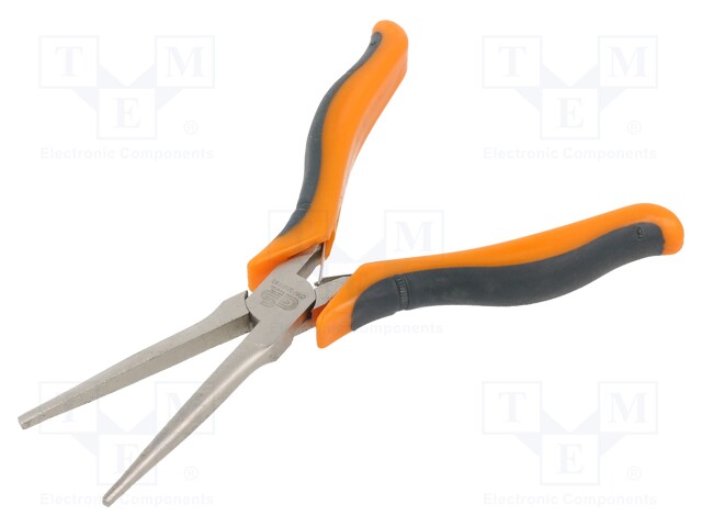 Pliers; half-rounded nose; 150mm